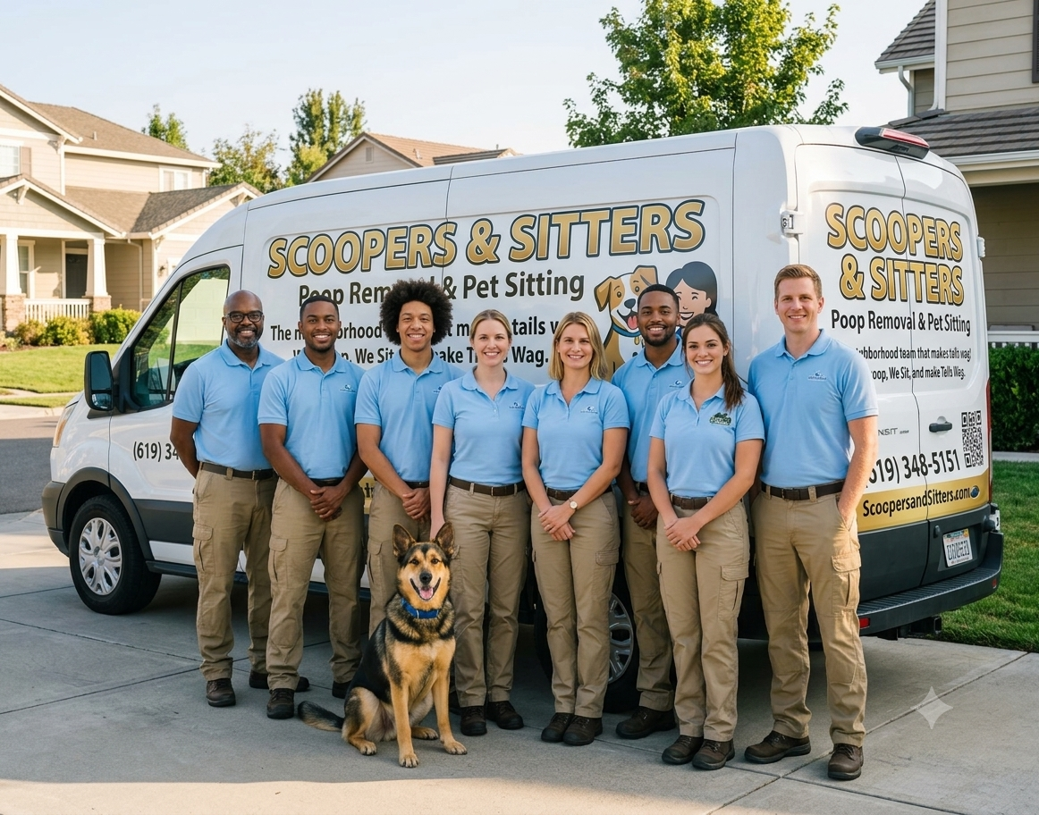 Dog owners who started Neighborhood Scoopers & Sitters